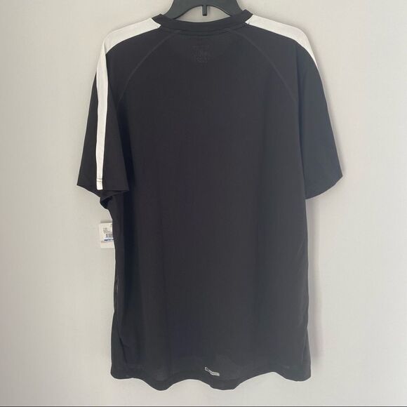 Puma Men’s Sport Life Style Moisture Management Short Sleeve Color Block Tee - Picture 4 of 4